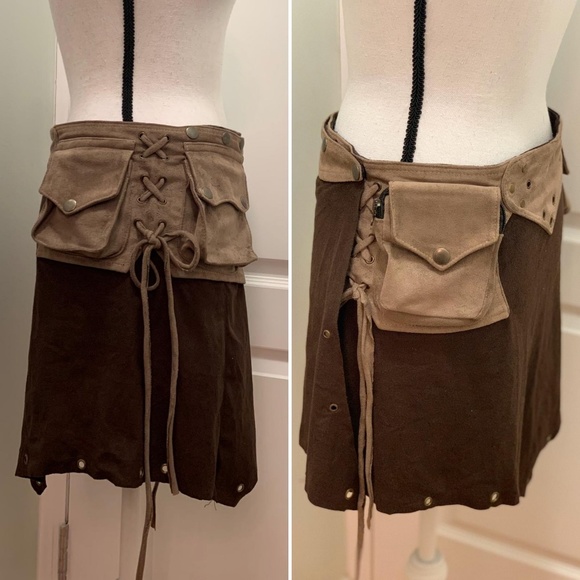 Boho Free People inspired wrap skirt - Picture 4 of 8